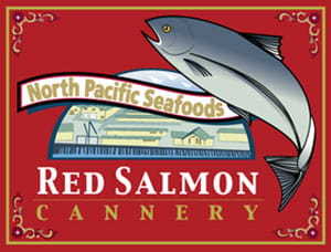 Red Salmon Cannery Logo Alaska Seafood Processor Customer 2 Logo